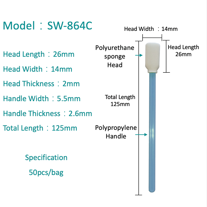 SW-864C Mục đích chung của đầu hình chữ nhật