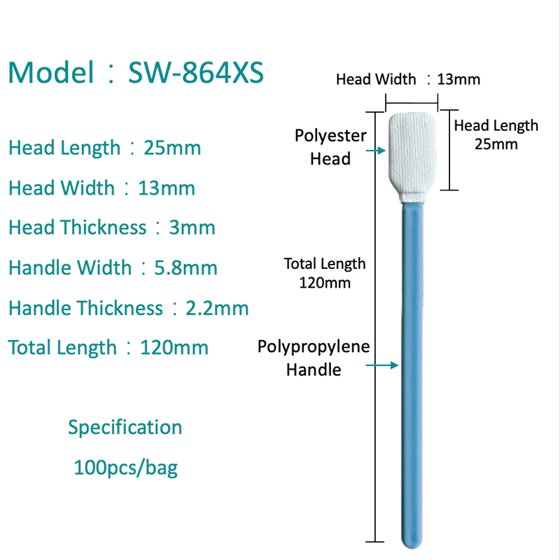 SW-864xs làm sạch bụi polyester microfiber không có bụi