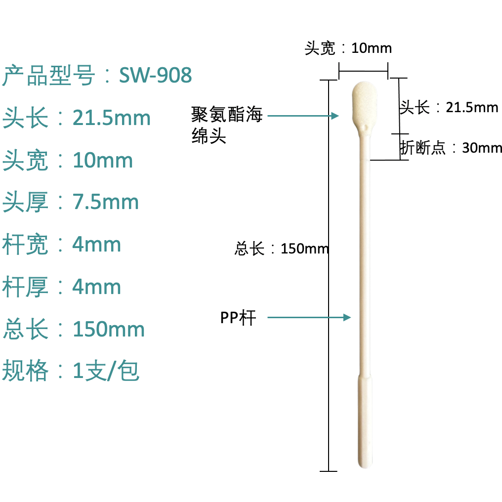 SW-908 Đầu phun bọt Polyurethane có điểm ngắt